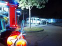 Vollbrand Wohnmobil Koeln Poll Baumschulenweg P025